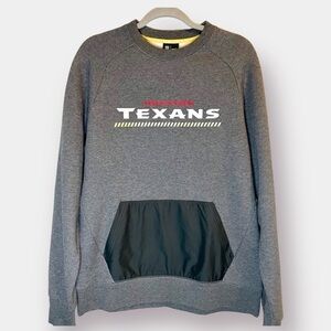 NEW Texans Nike Sweatshirt Front Pocket Men’s Large
